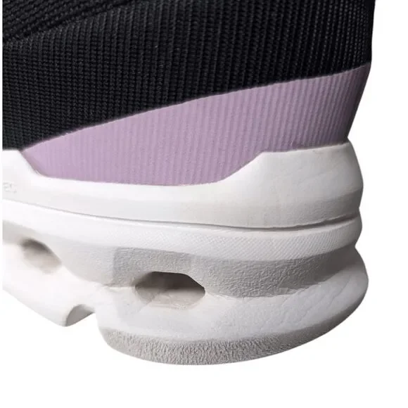 On Running Women's Athletic Shoes - Black and Gray - Picture 14 of 16